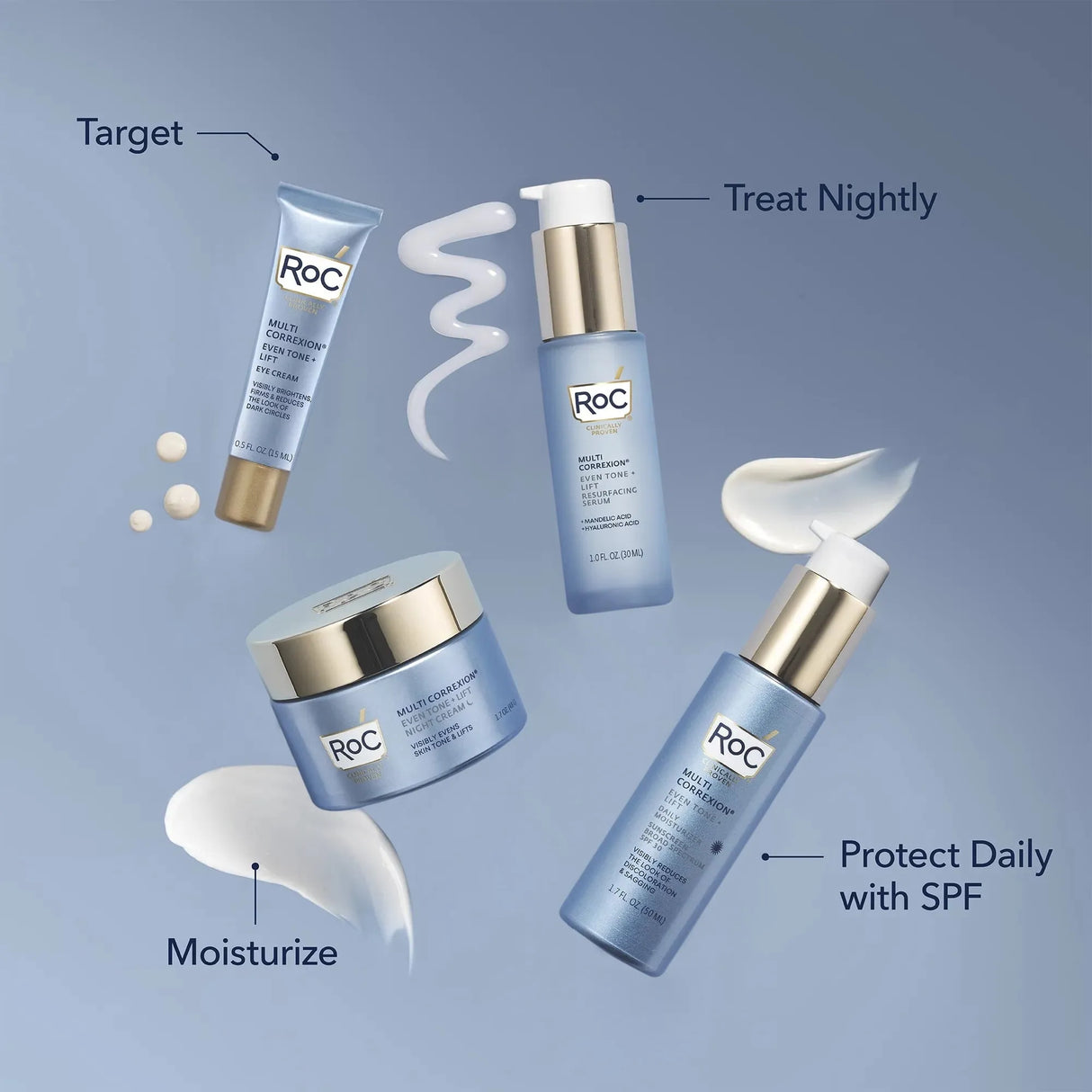 Roc Multi Correxion Even Tone + Lift Hexyl-R Night Cream - Kenya