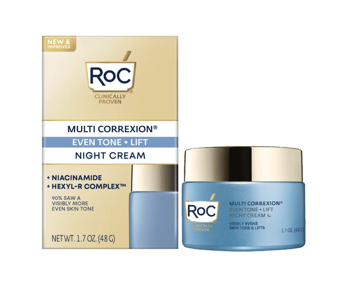 Roc Multi Correxion Even Tone + Lift Hexyl-R Night Cream - Kenya