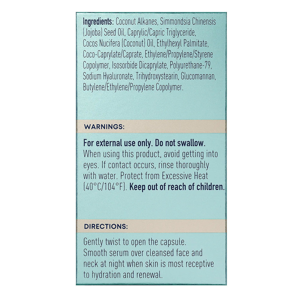 RoC Multi Correxion Hydrate + Plump Night Serum Capsules, Hyaluronic Acid - Kenya