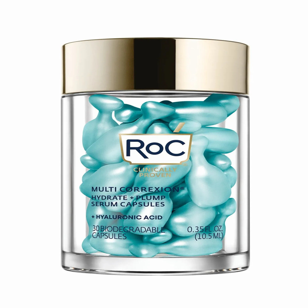 RoC Multi Correxion Hydrate + Plump Night Serum Capsules, Hyaluronic Acid - Kenya