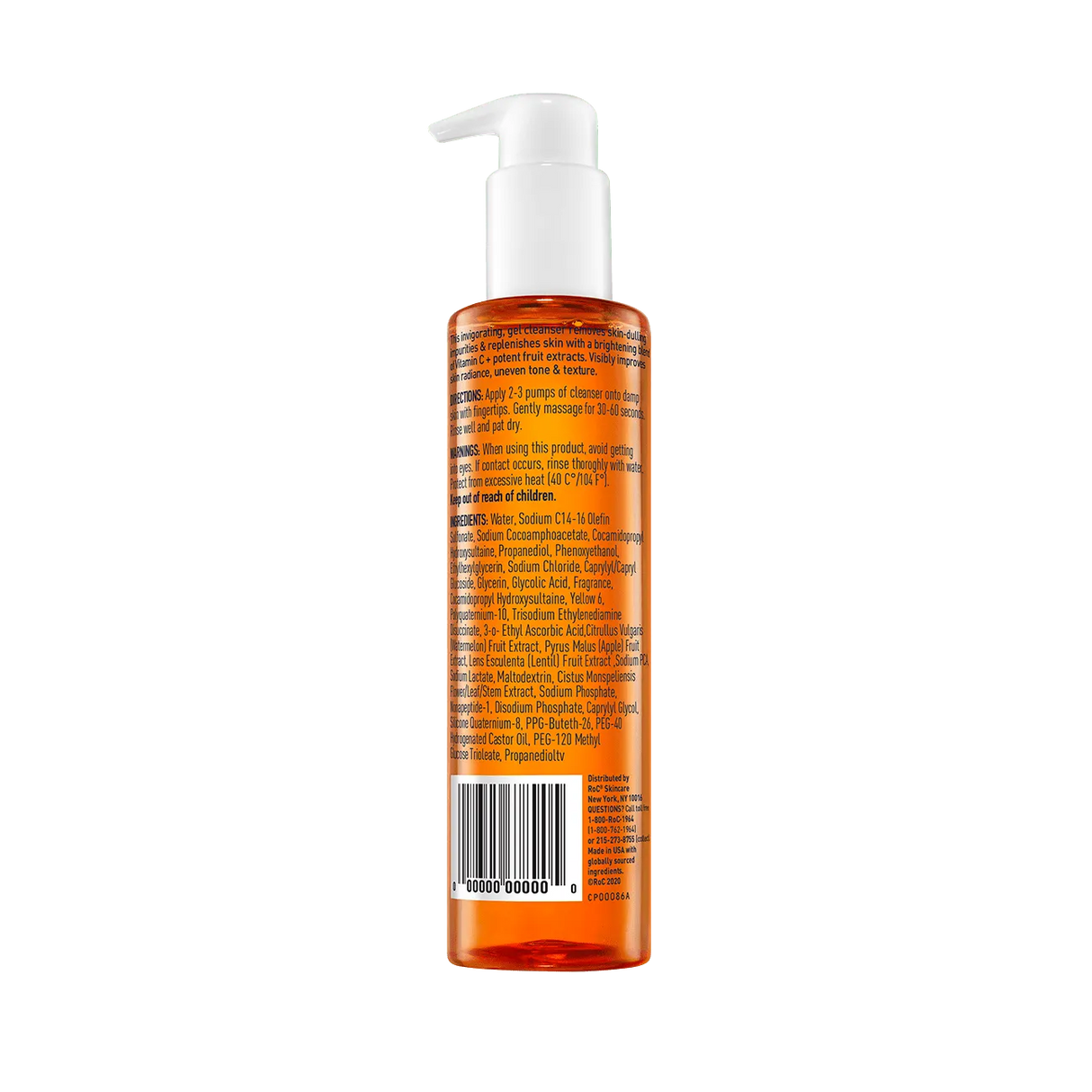 Roc Mutli Correxion Anti-Aging Gel Facial Cleanser with Vitamin C + Glycolic Acid - Kenya