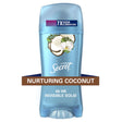 Secret Invisible Solid Antiperspirant Deodorant, Coconut Scent, 2.6 oz - Kenya