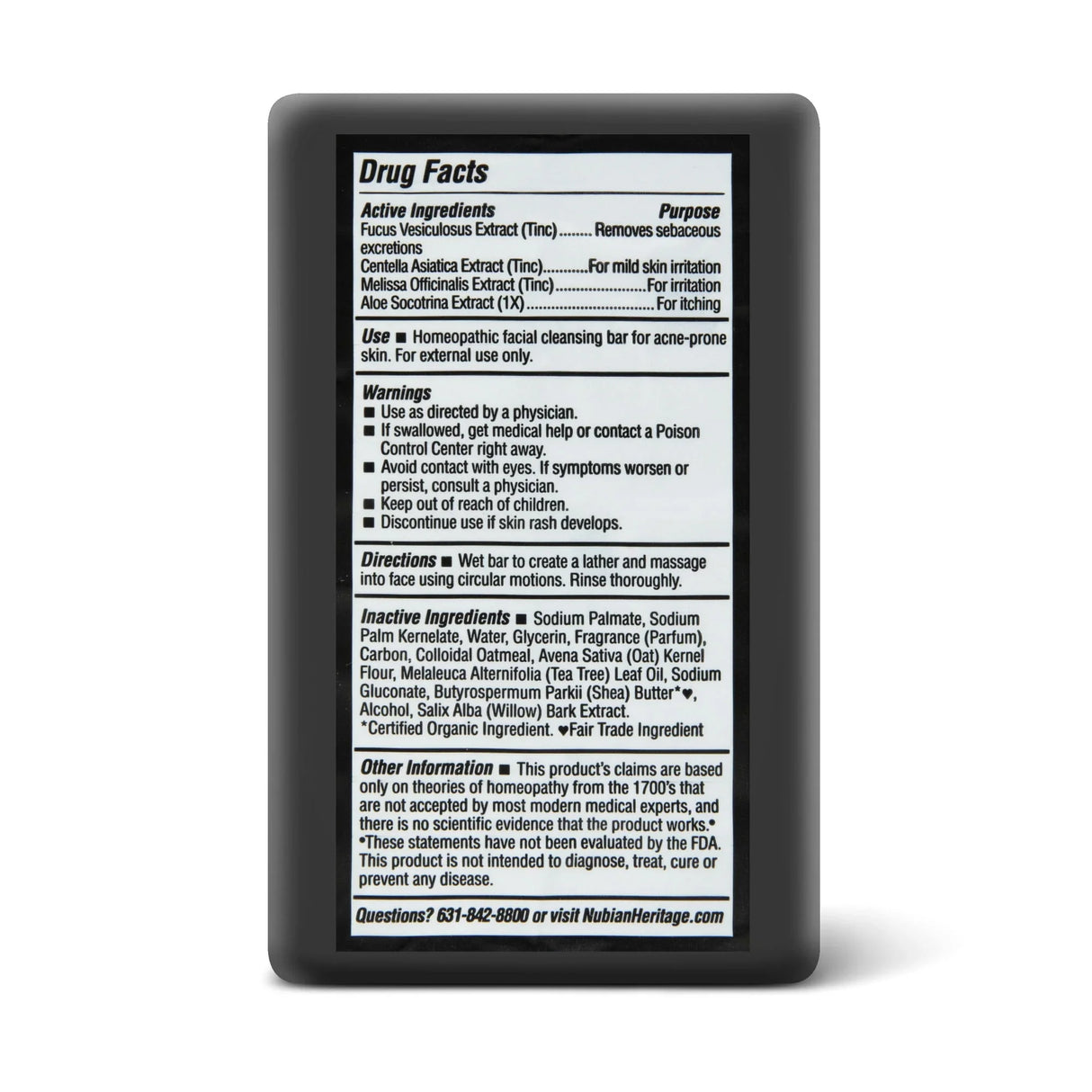 SheaMoisture Bar Soap African Black Soap 8 oz - Kenya