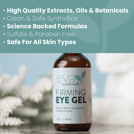 Youth Restoring Eye Gel, 2 oz (60 ml), Eva Naturals - Kenya