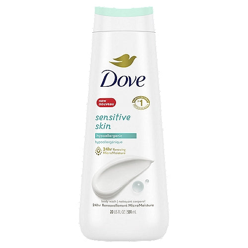 Dove Sensitive Skin Hypoallergenic Body Wash