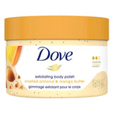 dove exfoliating body polish crushed almond and mango butter