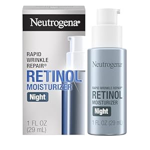 Neutrogena Retinol Face Moisturizer Cream, Rapid Wrinkle Repair, Anti-Wrinkle Night Moisturizer Cream