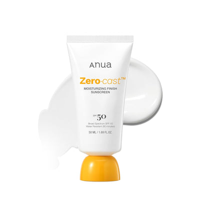 Anua Zero-Cast Moisturizing Finish Sunscreen SPF 50 - view 1
