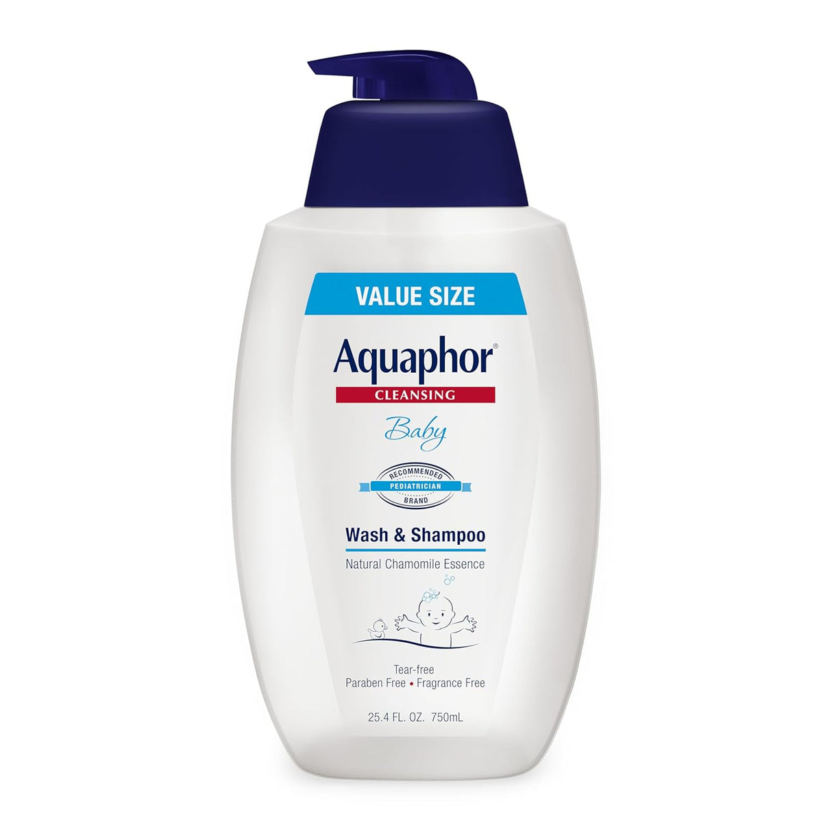 Aquaphor Baby Wash and Shampoo 750ml