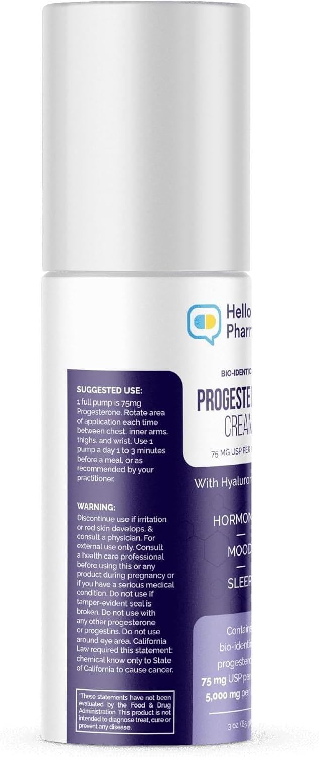 HelloPharmacist BioIdentical Progesterone Cream
