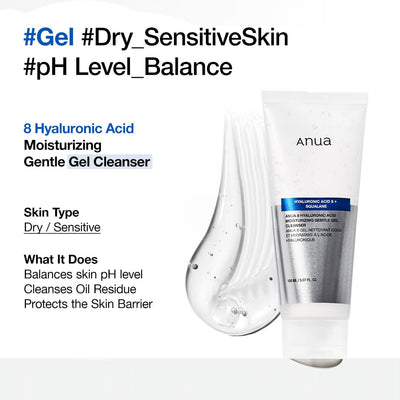 ANUA Moisturizing Gentle Gel Cleanser - view 6