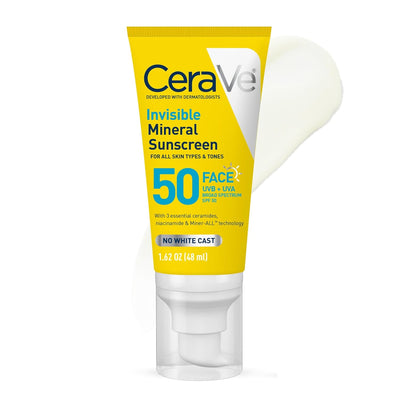 CeraVe Invisible Mineral Sunscreen SPF 50 - view 1