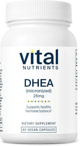 Vital Nutrients DHEA 25mg
