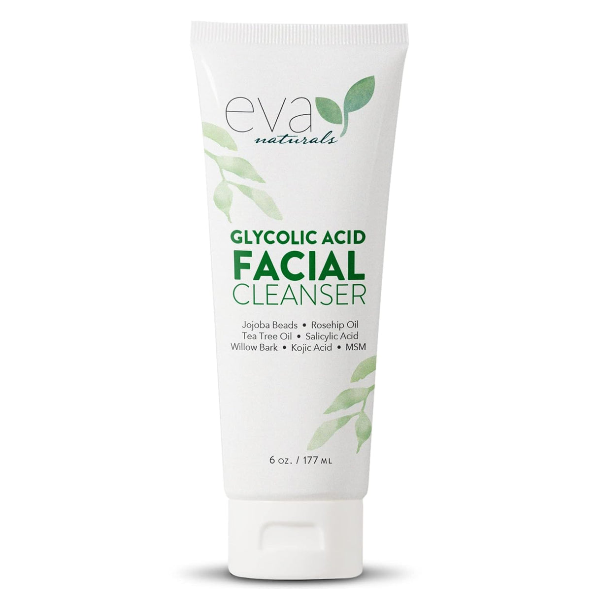 Eva Naturals Anti Aging, Glycolic Acid Facial Cleanser.