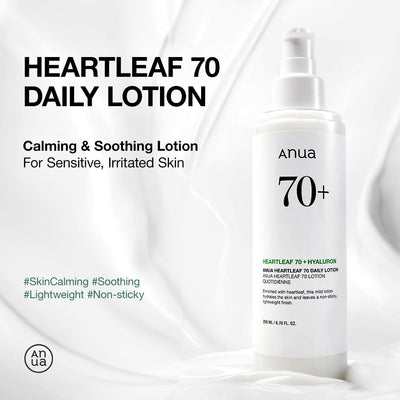 Anua Heartleaf Daily Lotion Face Moisturizer with Hyaluronic Acid - view 2