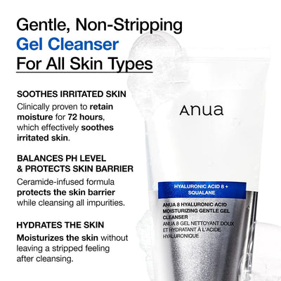 ANUA Moisturizing Gentle Gel Cleanser - view 3
