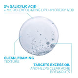 La Roche-Posay Effaclar Medicated Gel Cleanser, 2% Salicylic Acid 200mls