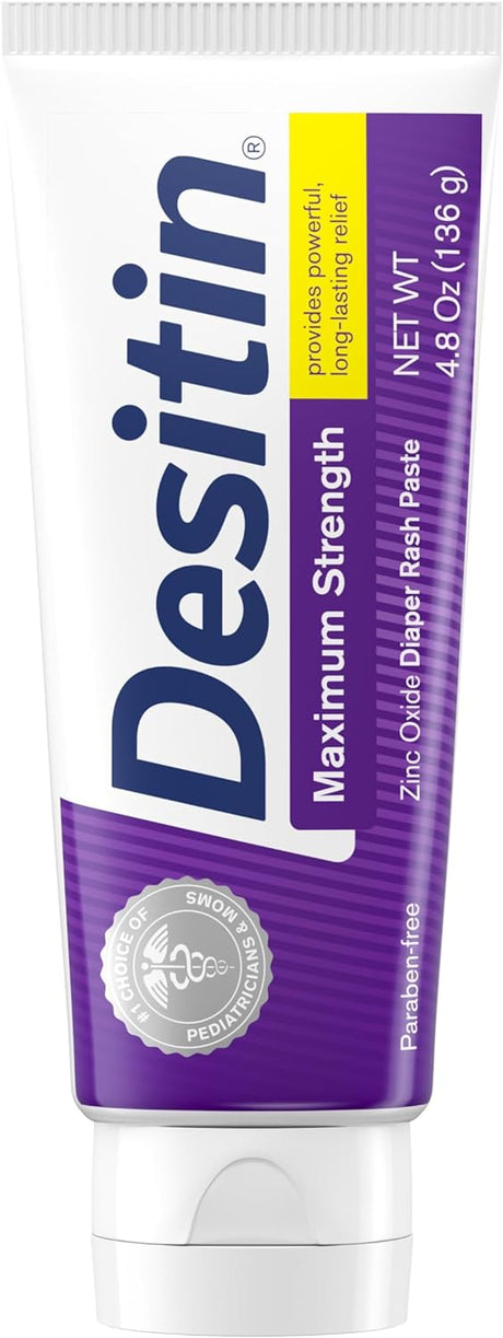 Desitin Maximum Strength Baby Diaper Rash Cream with 40% Zinc Oxide