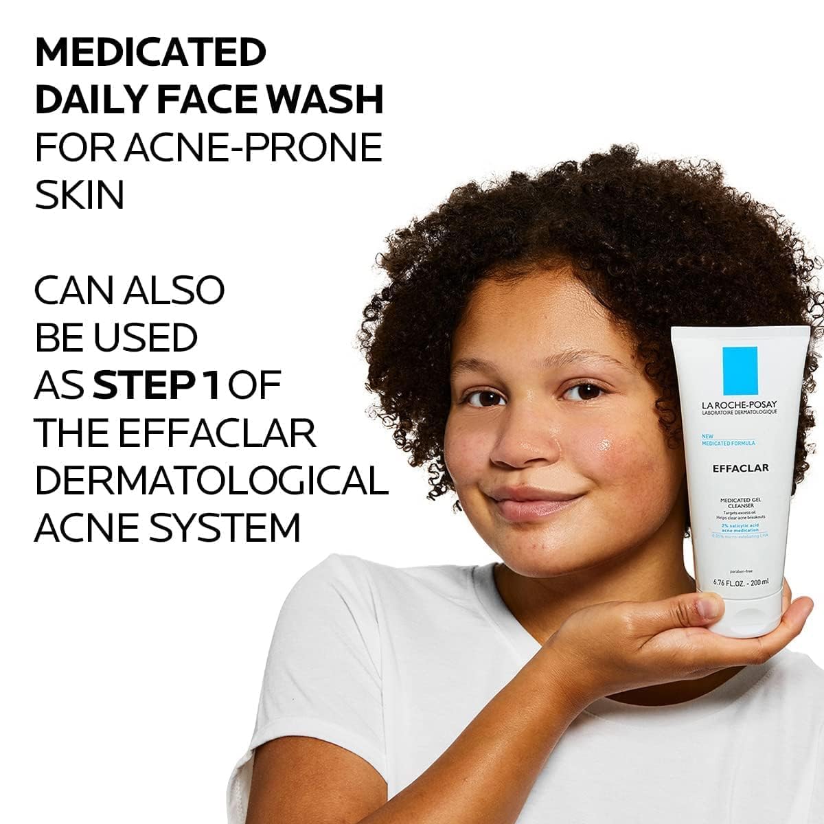 La Roche-Posay Effaclar Medicated Gel Cleanser, 2% Salicylic Acid 200mls