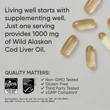 Sports Research®  Alaskan Cod Liver Oil