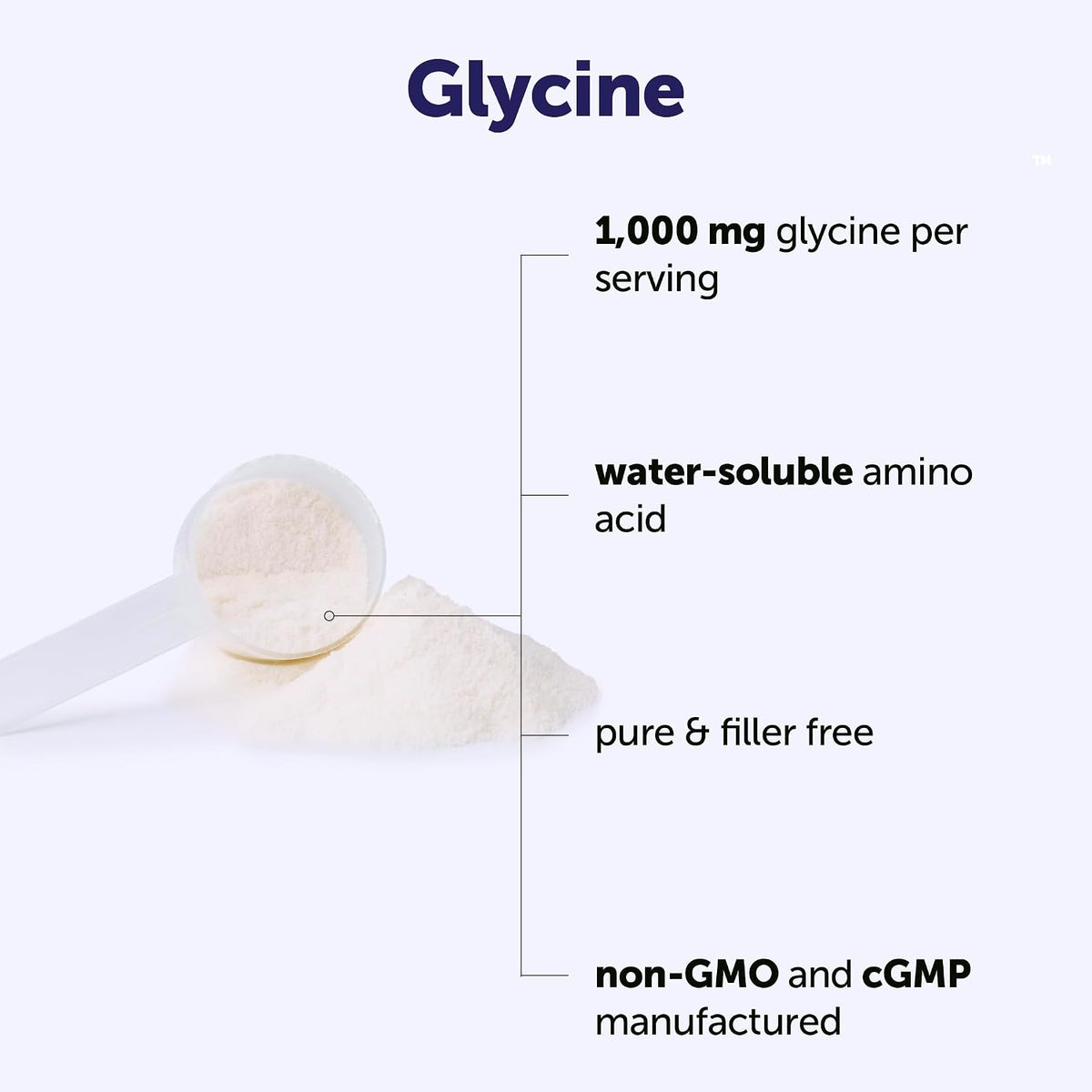 Micro Ingredients Glycine Powder, 500 g
