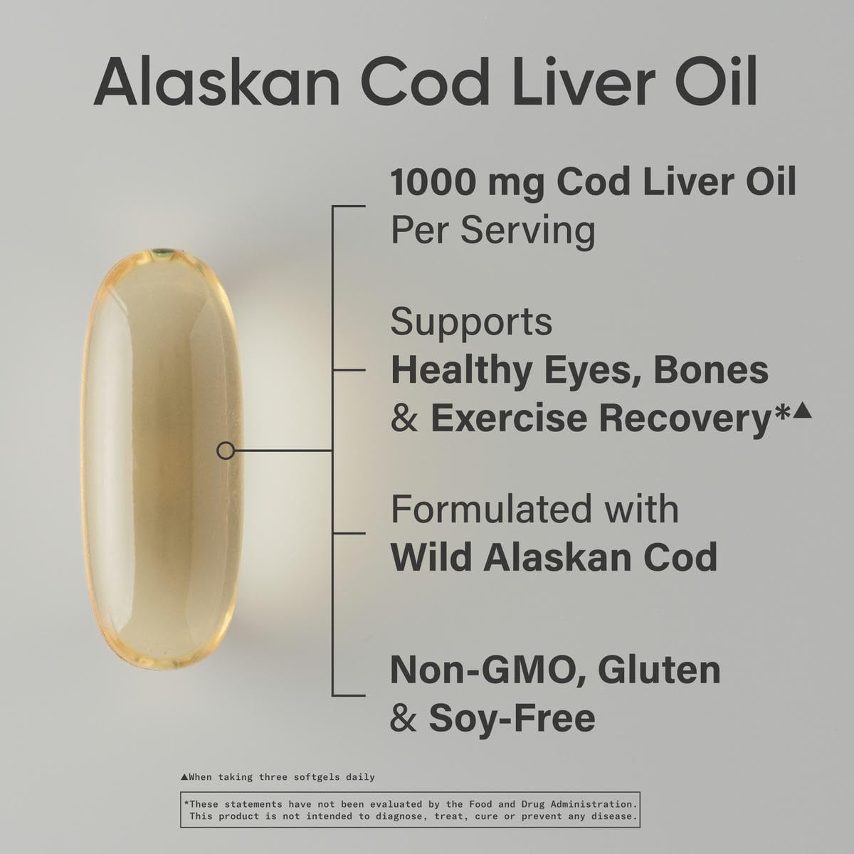 Sports Research®  Alaskan Cod Liver Oil