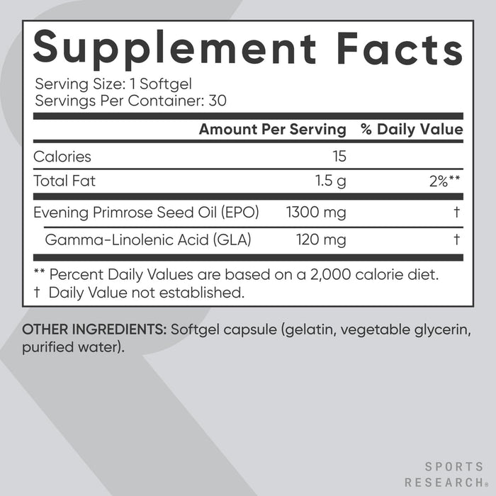 Sports Research Evening Primrose