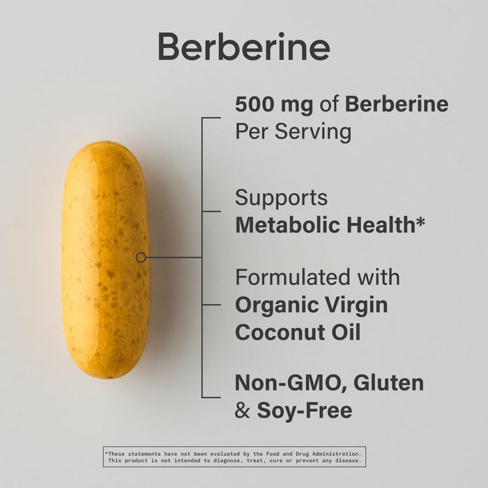 Berberine Supplement 60 Softgel
