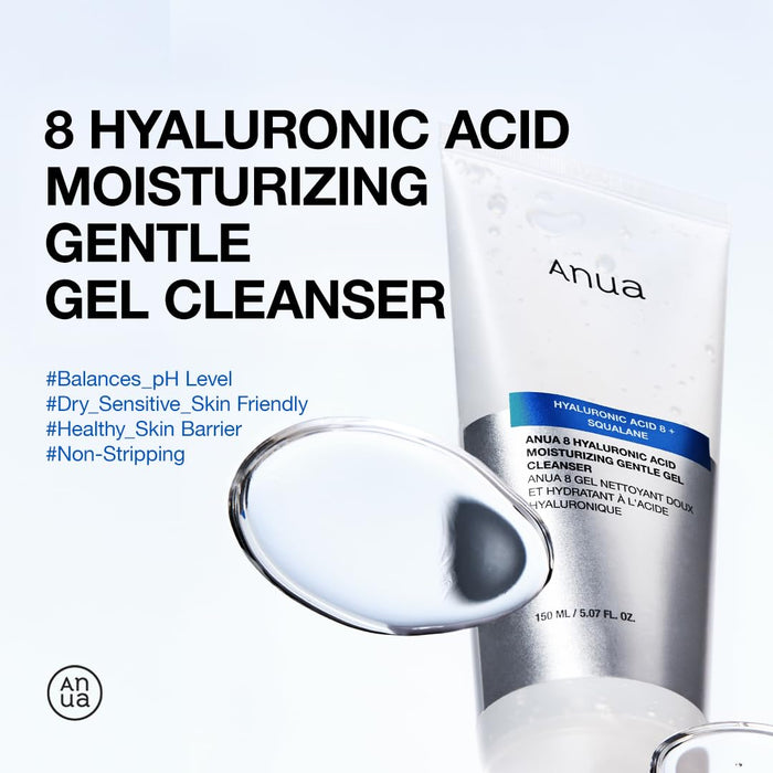 ANUA Moisturizing Gentle Gel Cleanser