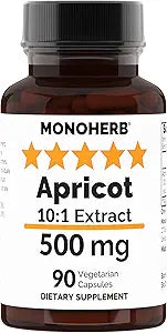 Apricot Extract 500 mg - 90 Vegetarian Capsules