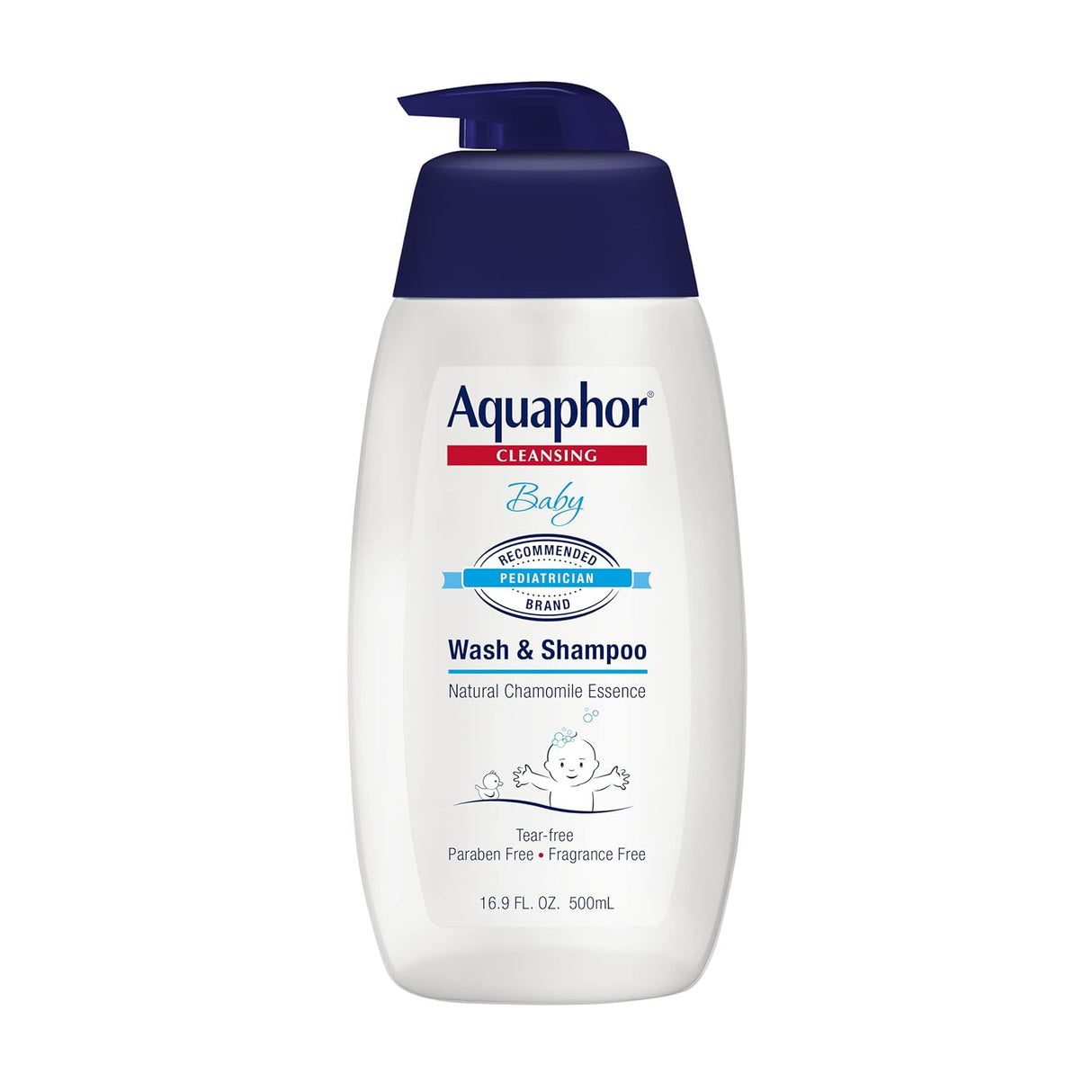Aquaphor Baby Wash & Shampoo, Tear Free Baby Shampoo and Body Wash