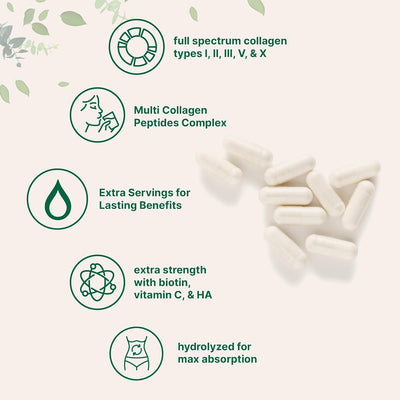 Micro Ingredients Multi Collagen  240 Capsules - view 8