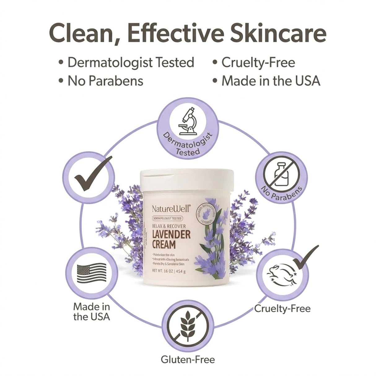 NATURE WELL Lavender Cream