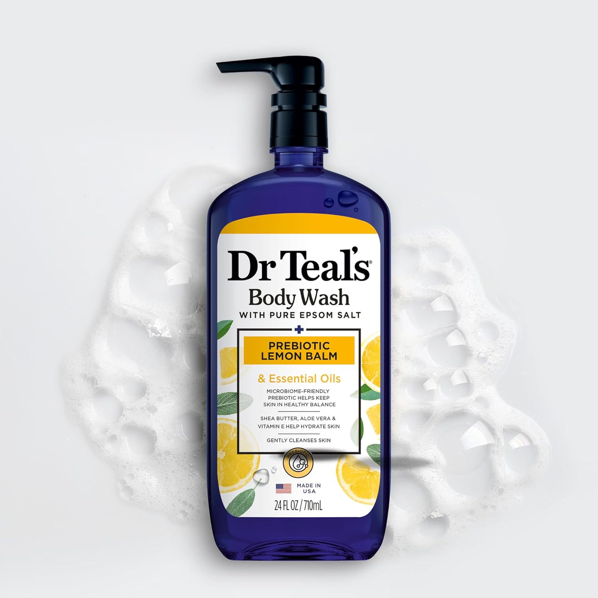 Dr Teal's Lemon Balm Body Wash 1000 ml