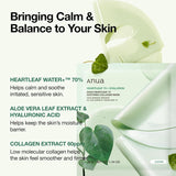 ANUA Heartleaf Collagen Hyaluronic Mask, Facial Mask