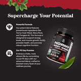 Horny Goat Weed Extract Complex - for Men and Women for Enhanced Energy and Stamina - 30 Servings