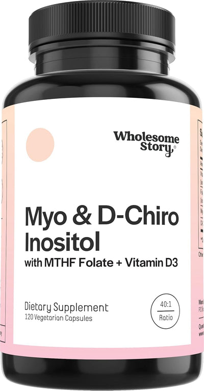 Myo-Inositol & D-Chiro Inositol  Folate and Vitamin D - view 1