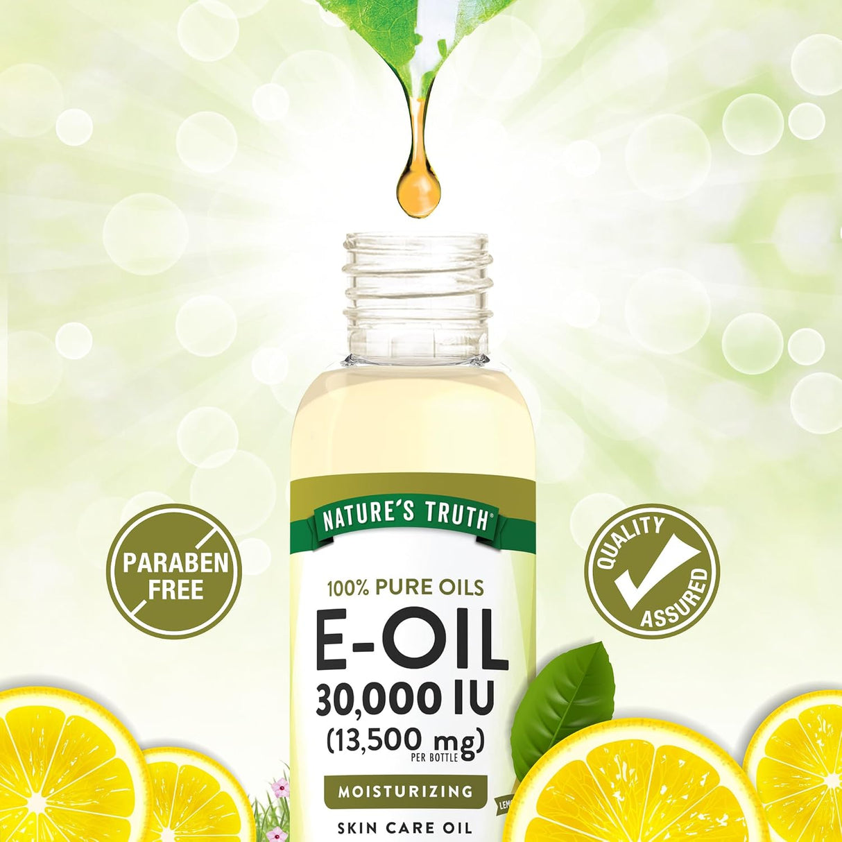 Nature's Truth Vitamin E Oil for Skin | 30,000 IU