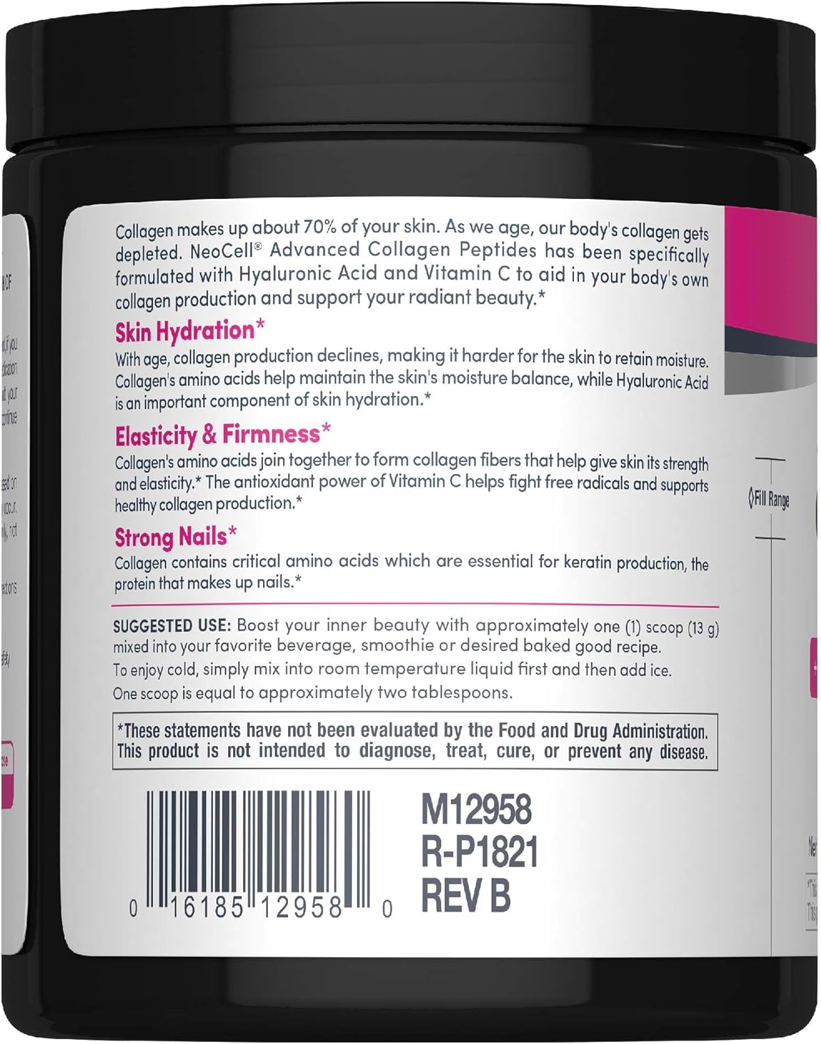 NeoCell Super Collagen Plus With Vitamin C and Hyaluronic Acid