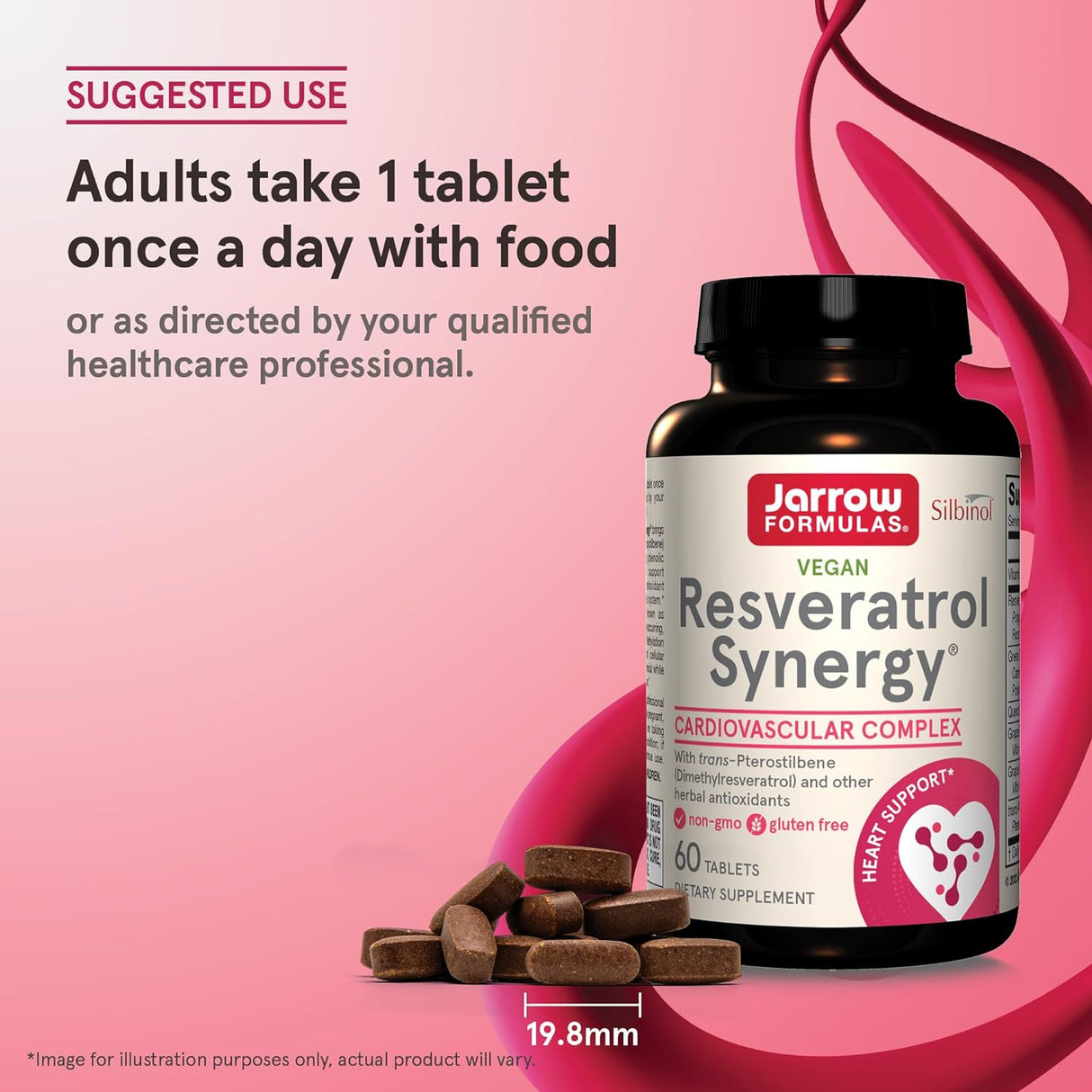 Jarrow Resveratrol Synergy® 60 Tablets