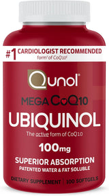 Ubiquinol CoQ10 Mega 100 Softgels