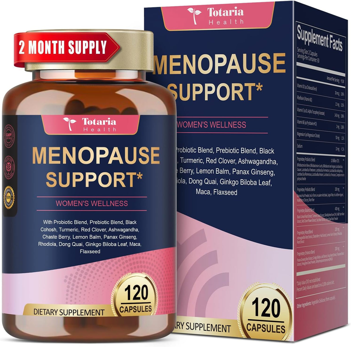 40-in-1 Menopause Supplements for Women