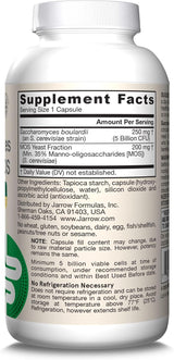 Jarrow Saccharomyces Boulardii + MOS