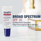 Aquaphor Lip Repair Lip Balm with Sunscreen, Lip Protectant, Lip Balm SPF 30,