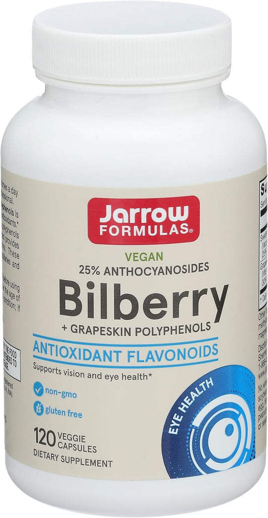 Jarrow Bilberry + Grapeskin Polyphenols