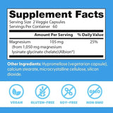 Doctor's Best High Absorption Magnesium Glycinate Lysinate