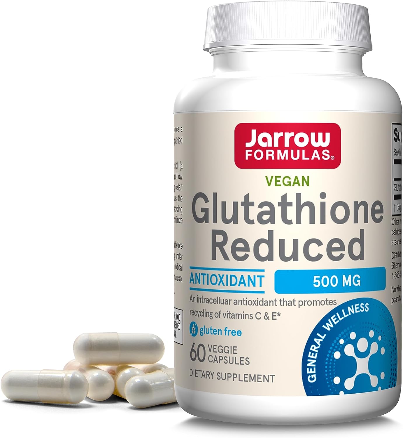 Jarrow Reduced Glutathione 500MG