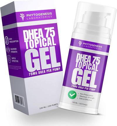 Phytogenesis DHEA 75mg Topical Gel - view 1