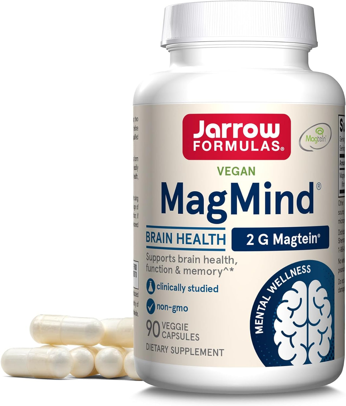 Jarrow MagMind® 90 capsules