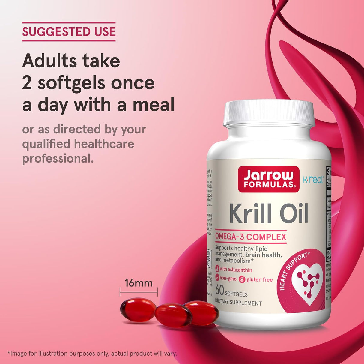 Jarrow Krill Oil 60 Softgels